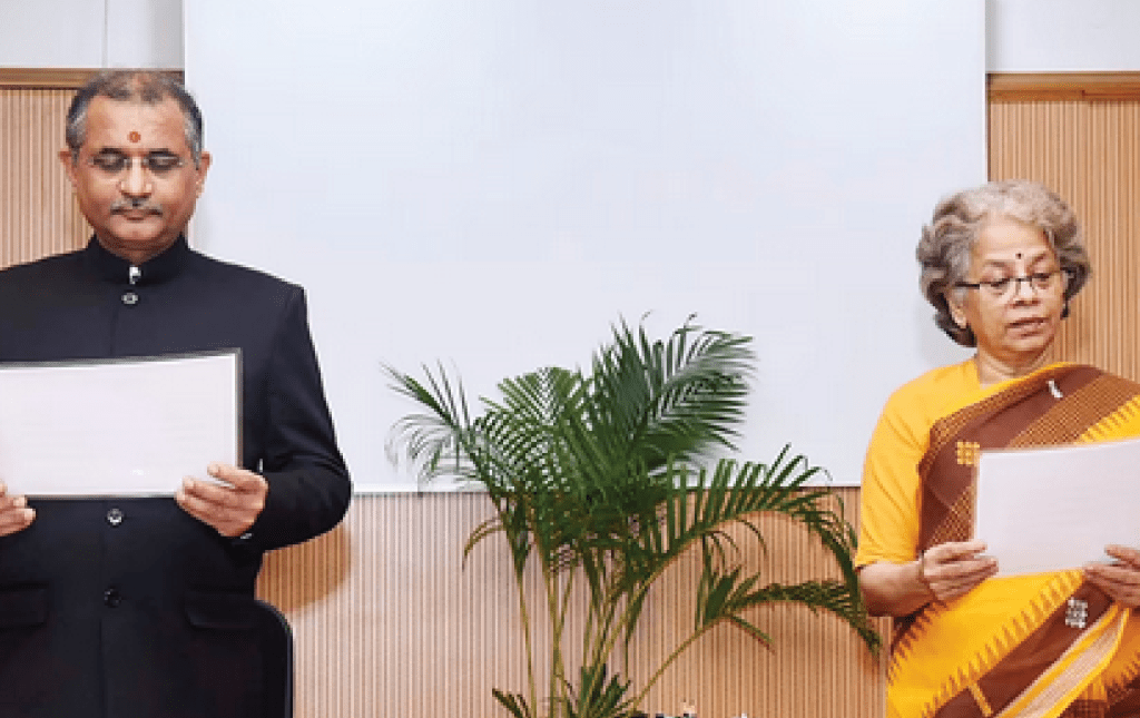 Educationist Manoj Soni takes oath as new UPSC chairman