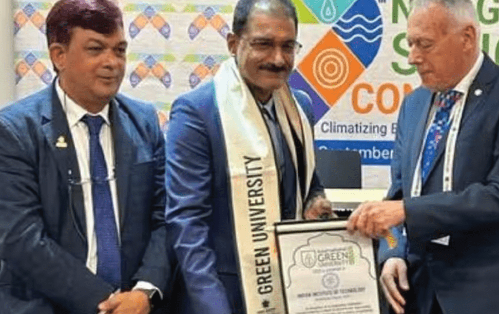 IIT Gandhinagar wins International Green University Award 2023 for promoting environmental sustainability