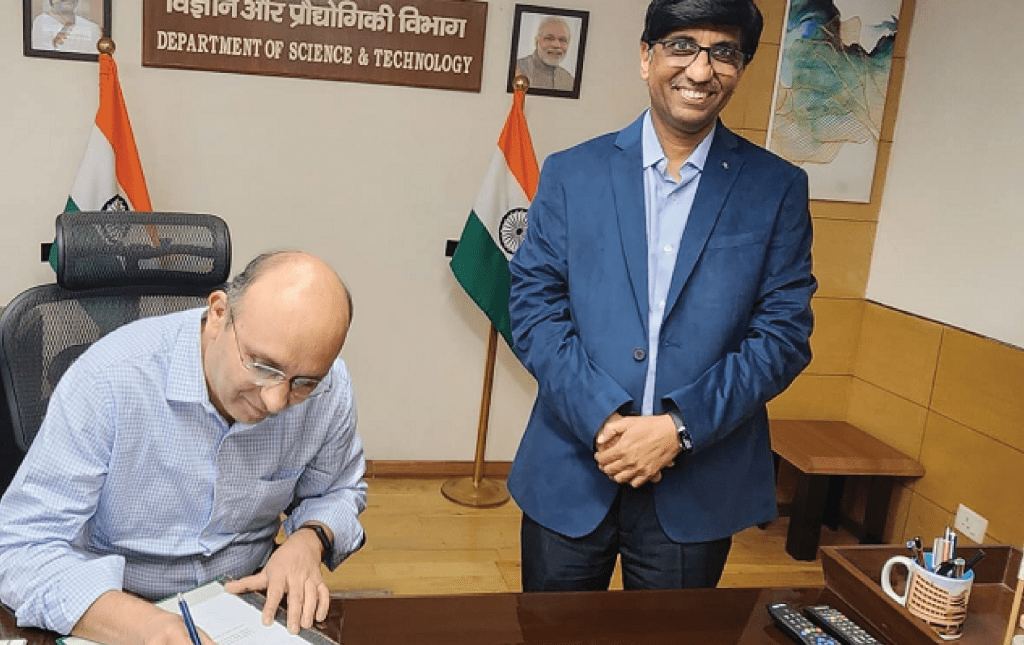 Former IIT Kanpur director Abhay Karandikar takes charge as DST secretary