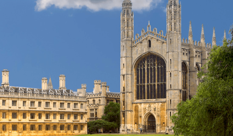 University of Cambridge British Council invite applications for PhD scholarship