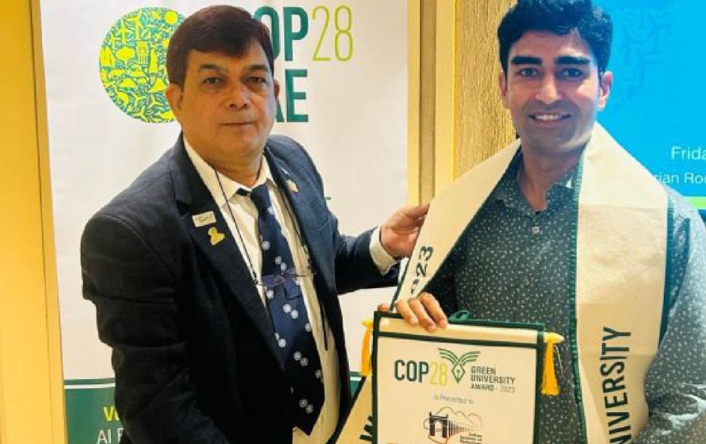 IIT Mandi wins ‘Green University award at COP28 UAE